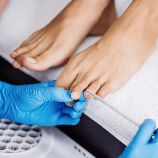 Beauté des pieds sans vernis