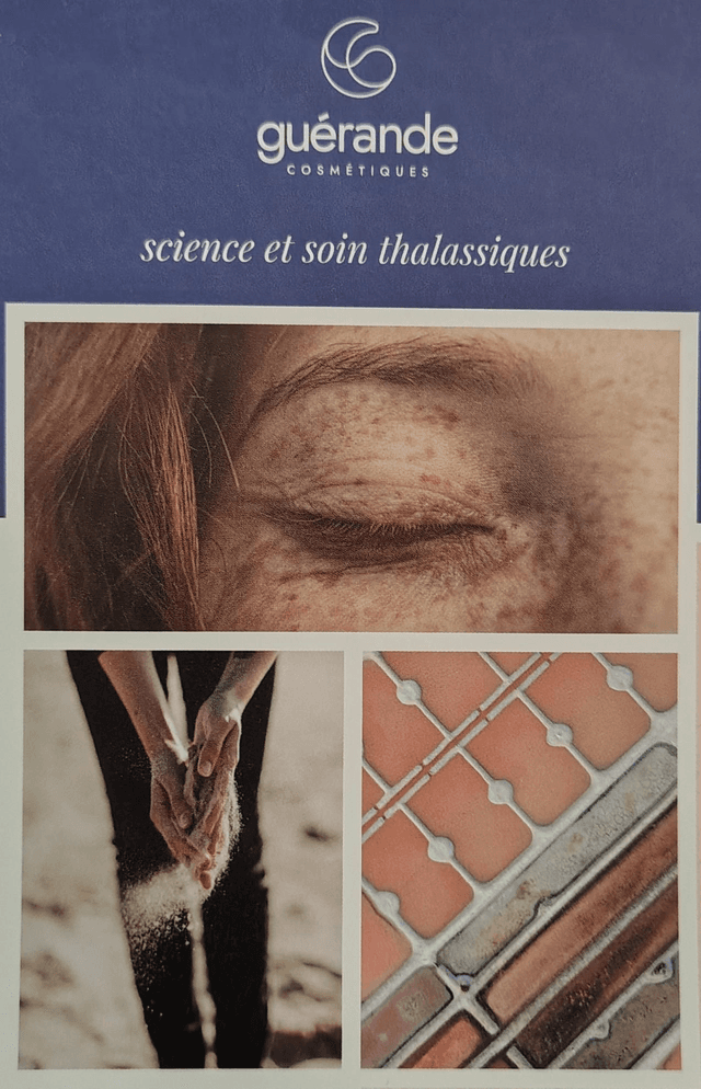 Soin du visage Guérande &quot;Vitalité marine&quot; (à partir de 30 ans)